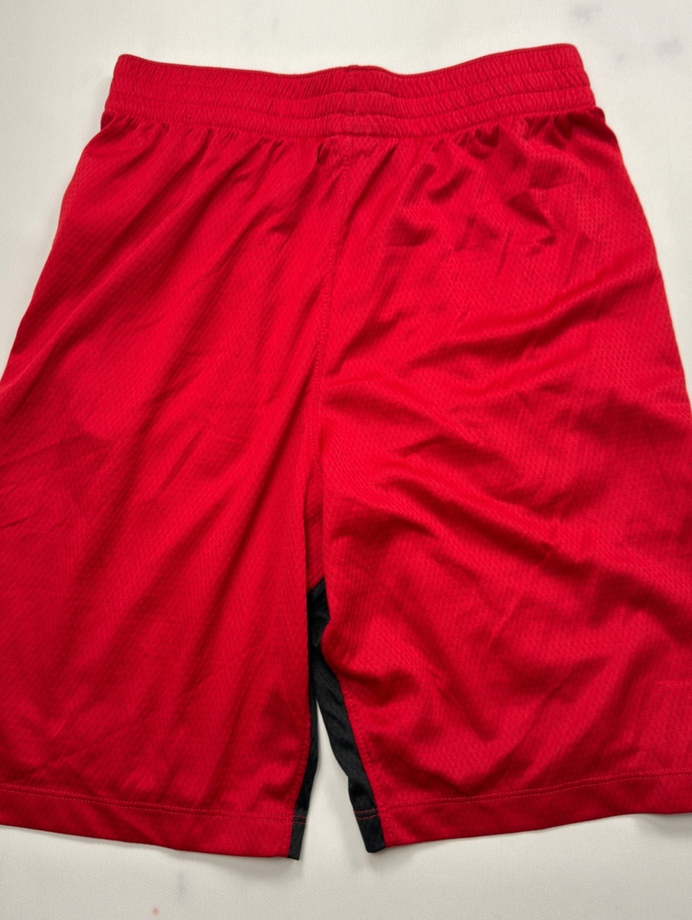 Nike Athletic Red Dri-FIT Shorts Black Trim - Boys L